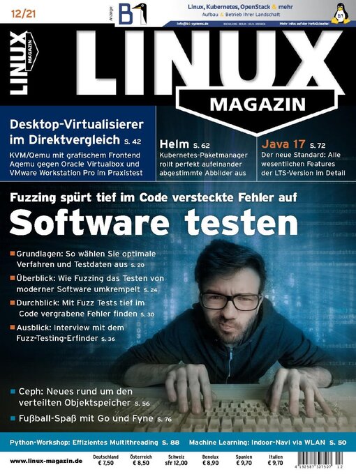 Cover image for Linux Magazin Germany